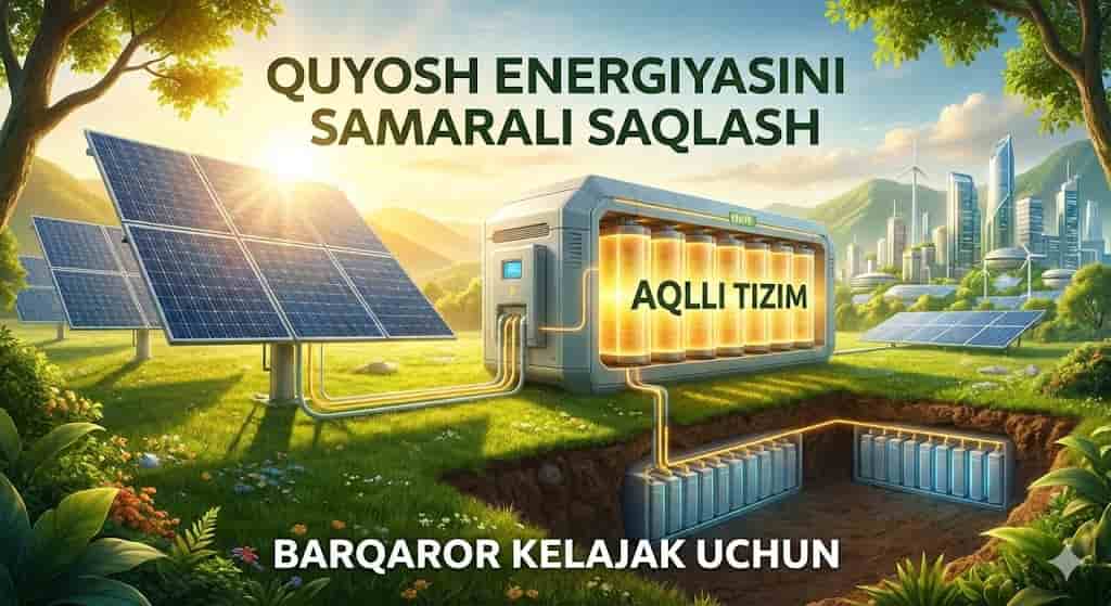 Quyosh Energiyasini Samarali Saqlash